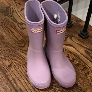 Hunter Kids Lavender Rain Boots